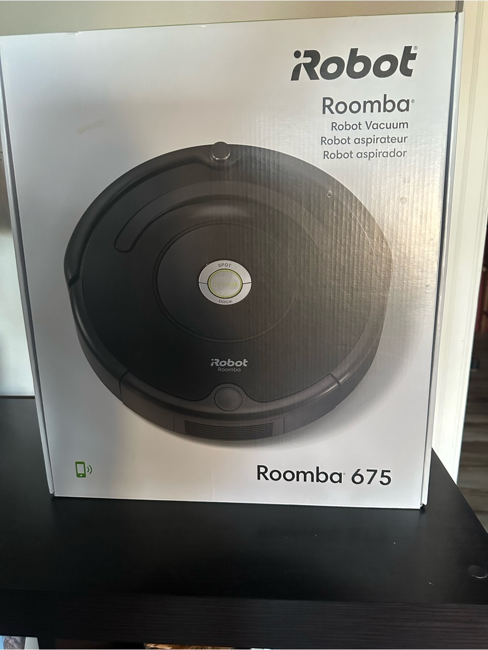 iRobot Roomba 675 Robot Vacuum - Black